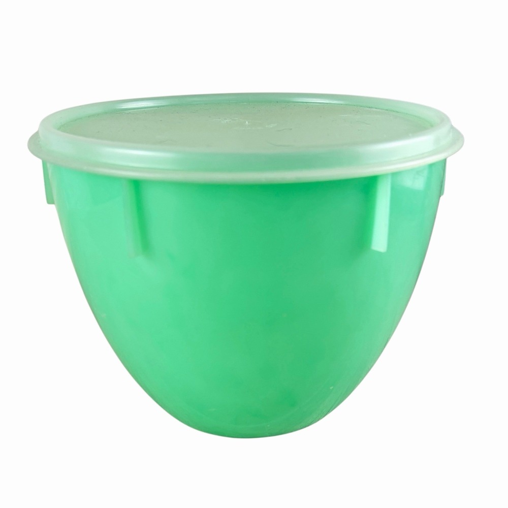 Eagle Storage Bowl Super Seal Lid Green Lettuce Fruit Vegetables Vintage USA